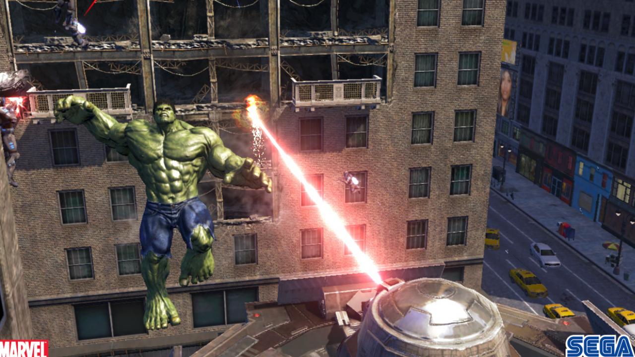Скриншот из игры The Incredible Hulk - 11