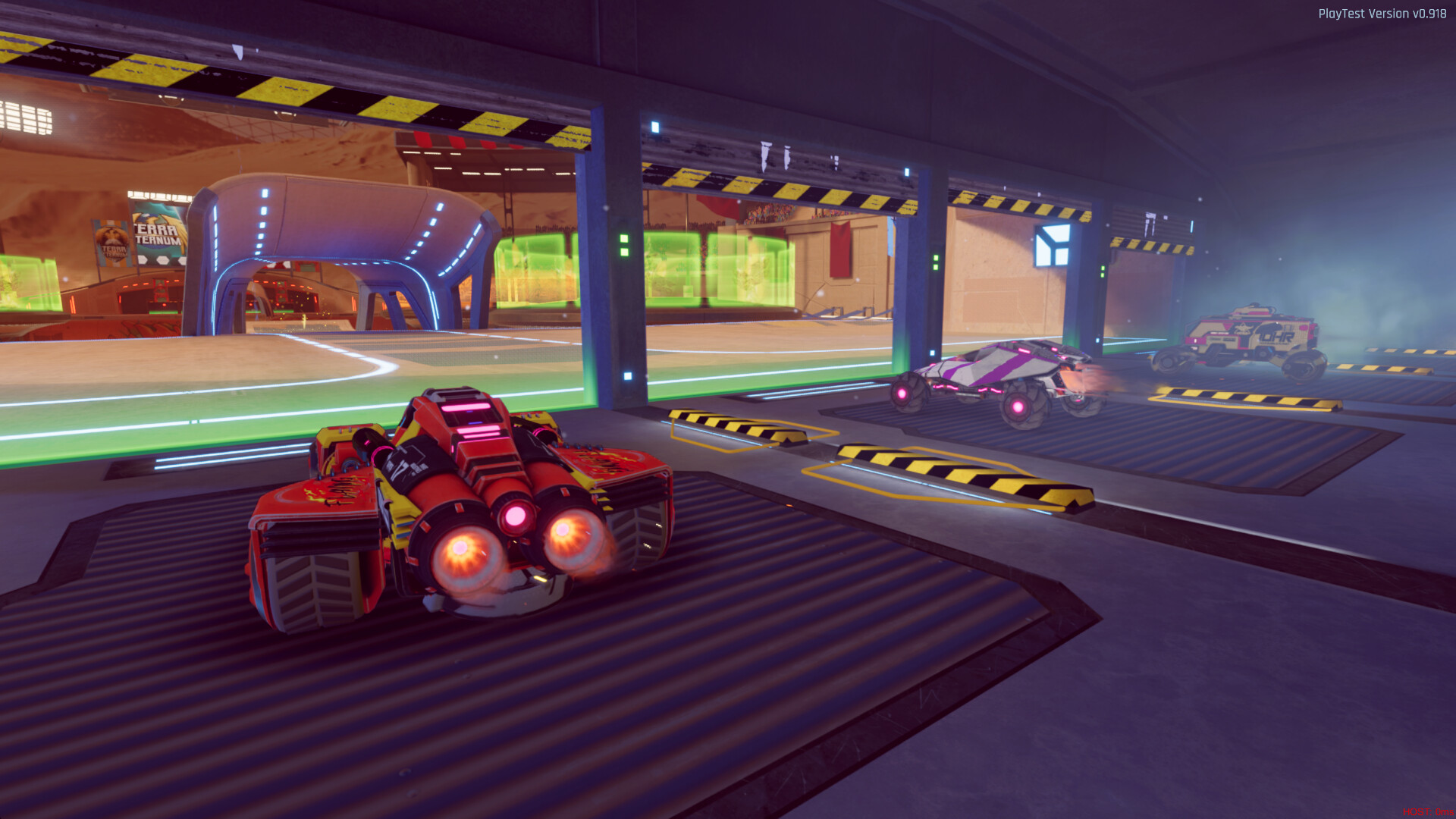 Скриншот из игры Rivals Hover League - 9