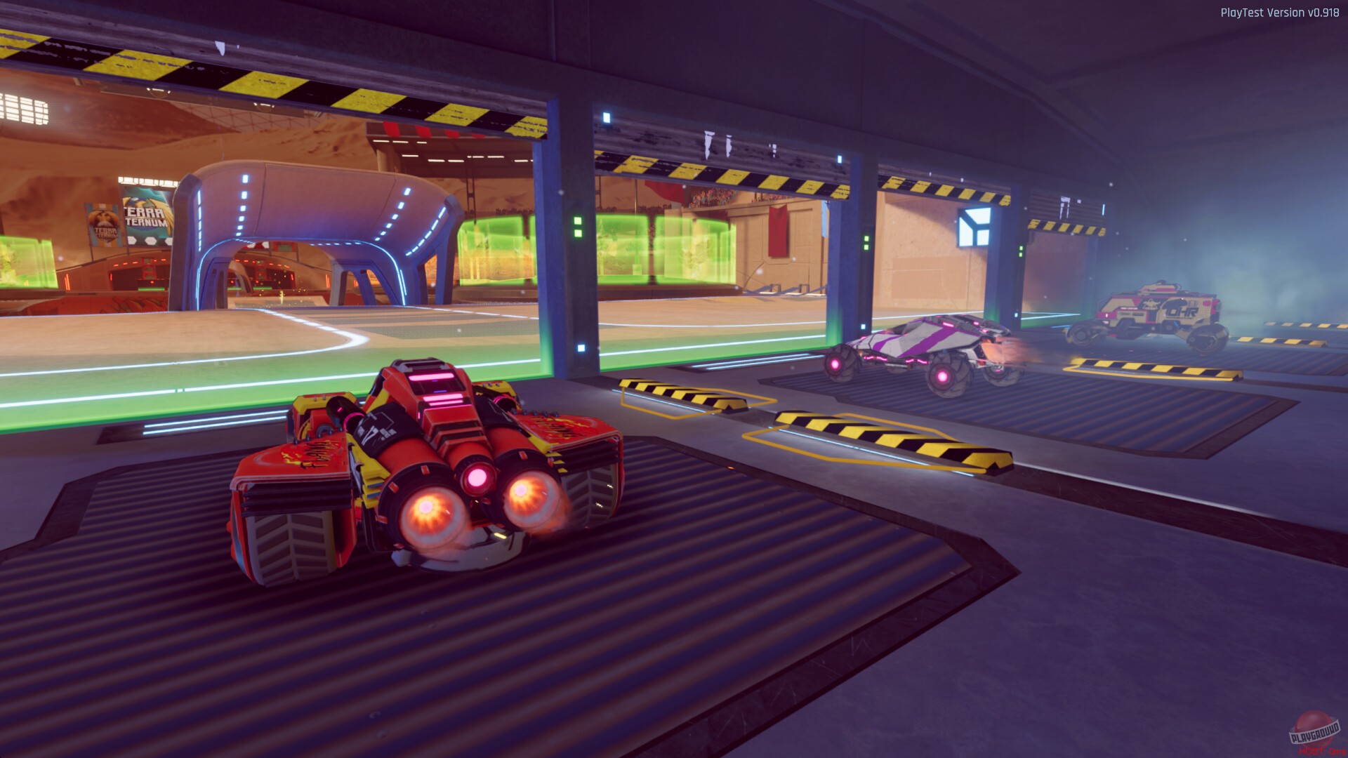 Скриншот из игры Rivals Hover League - 2