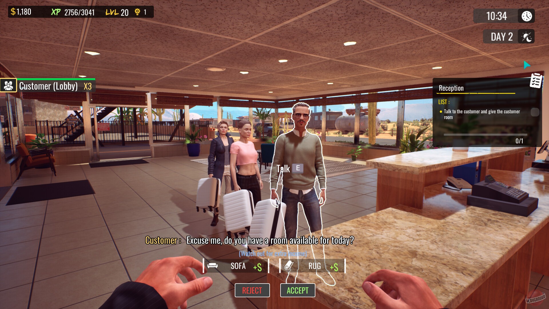 Скриншот из игры Sunset Motel - 6