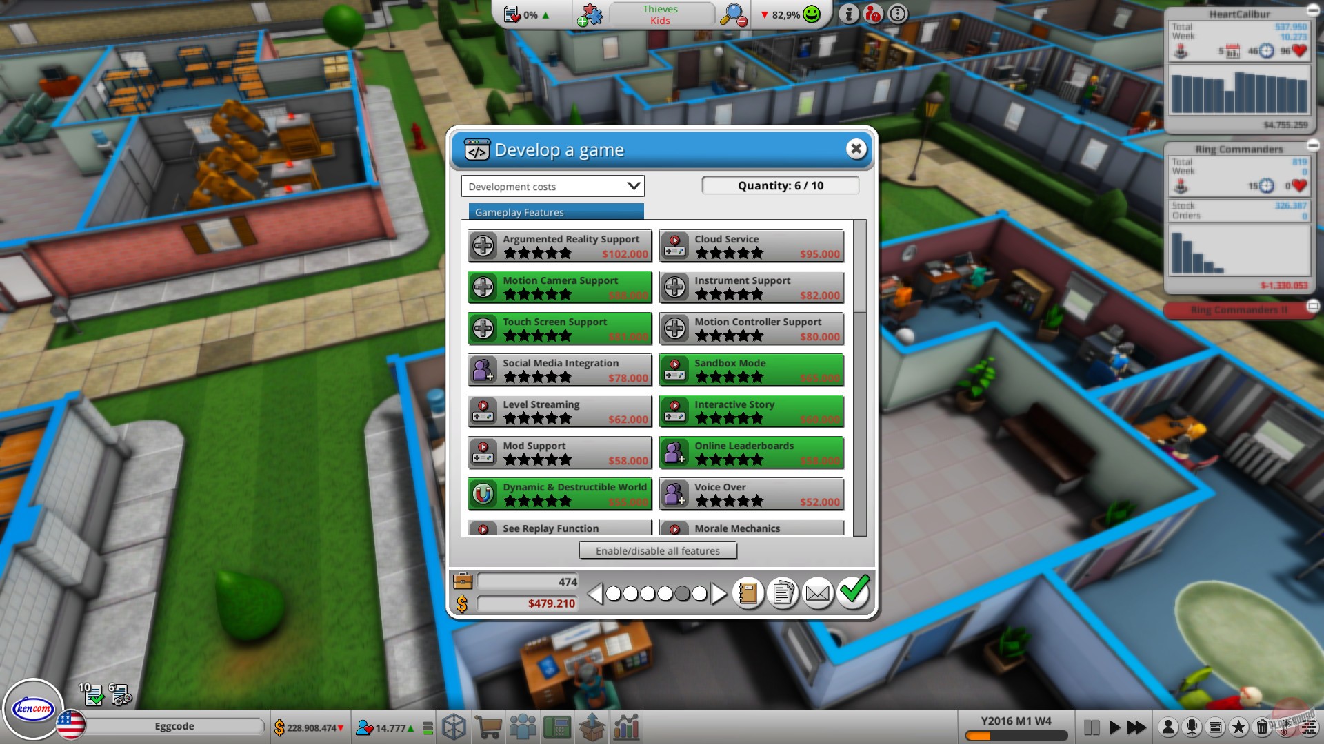 Скриншот из игры Mad Games Tycoon 2 - 27