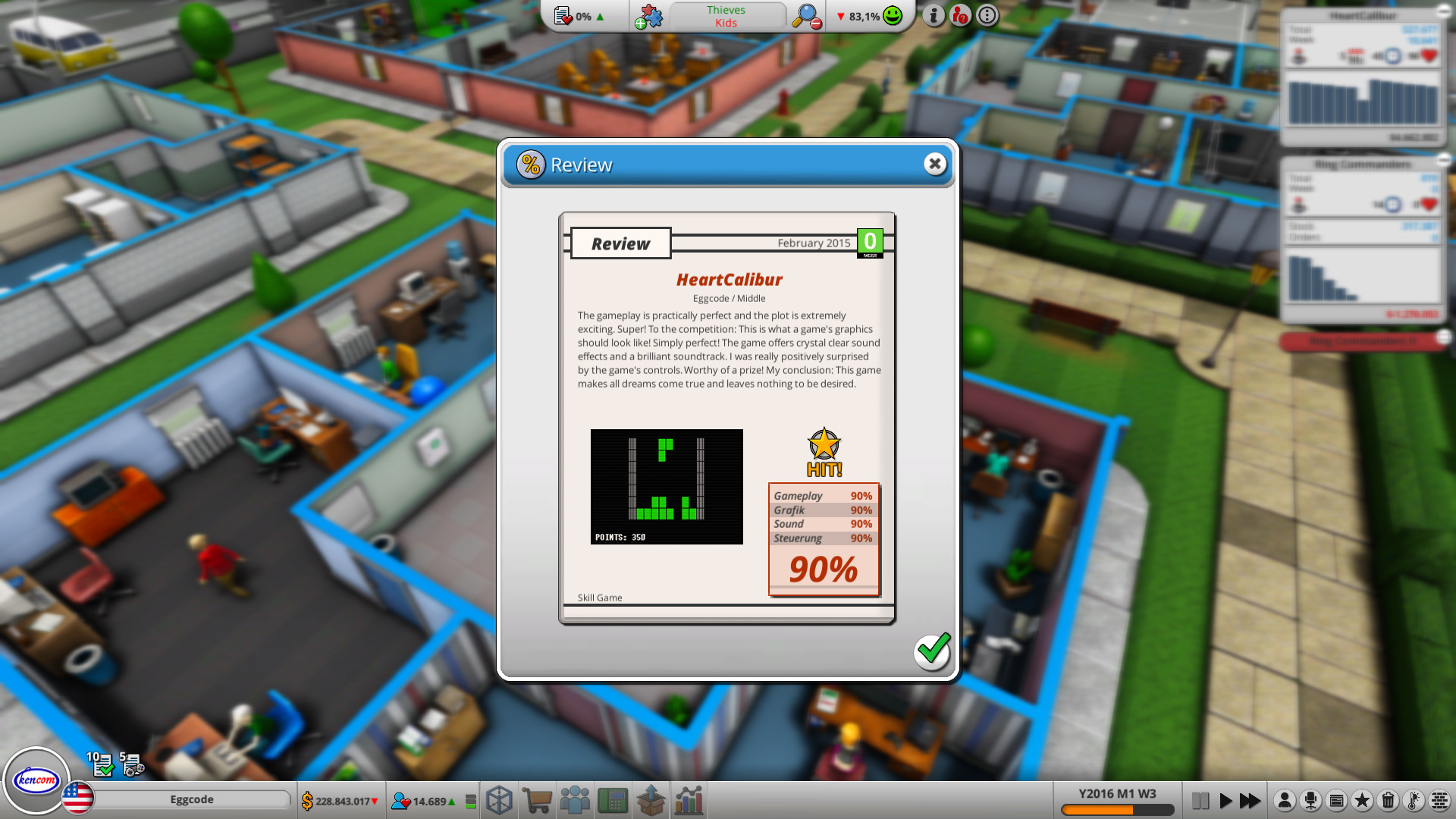 Скриншот из игры Mad Games Tycoon 2 - 48