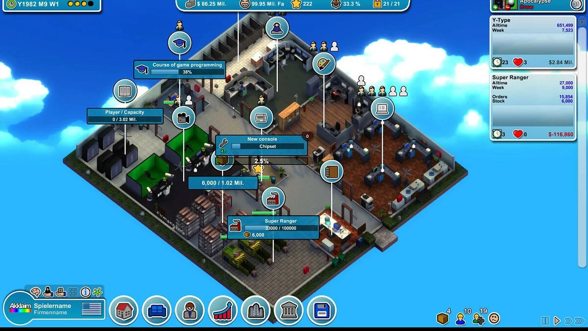 Скриншот из игры Mad Games Tycoon - 28