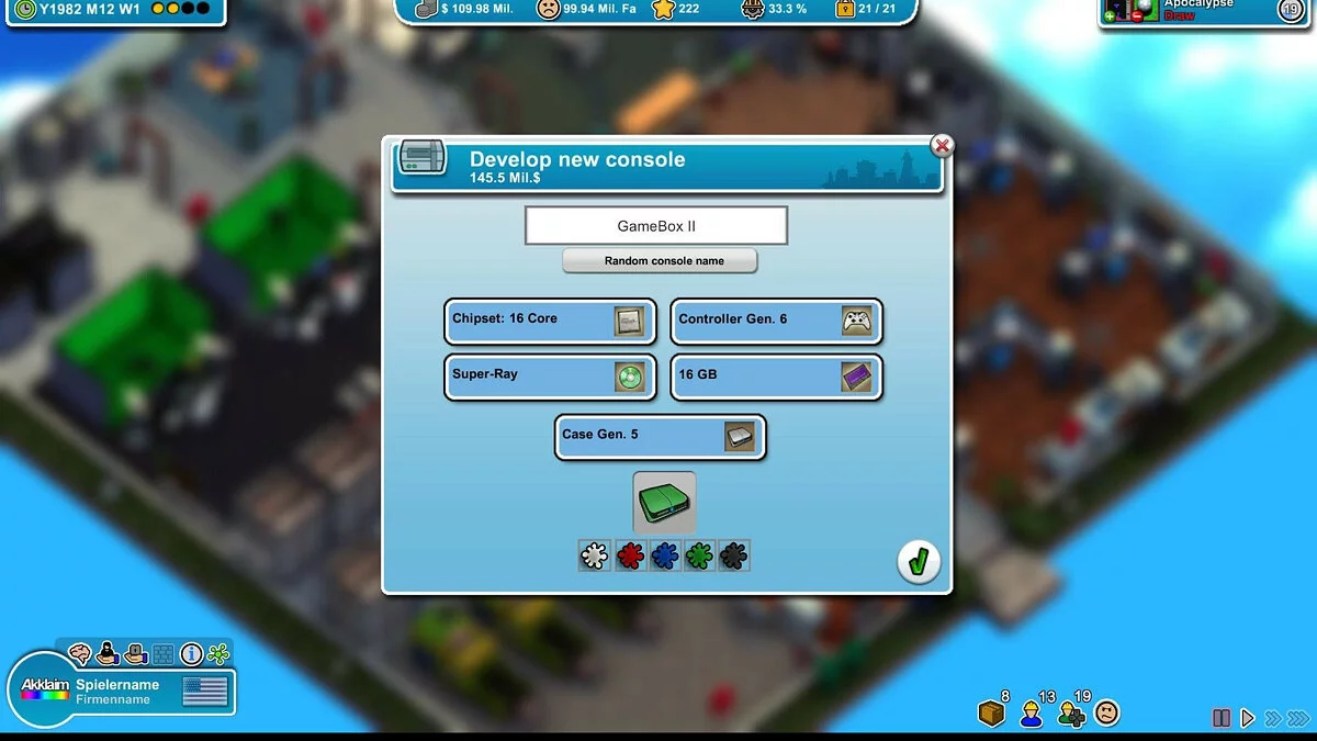 Скриншот из игры Mad Games Tycoon - 14