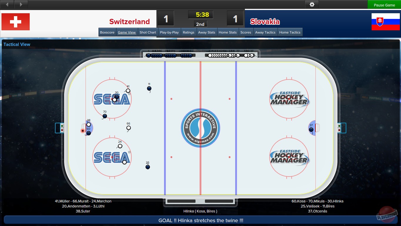 Скриншот из игры Eastside Hockey Manager - 10