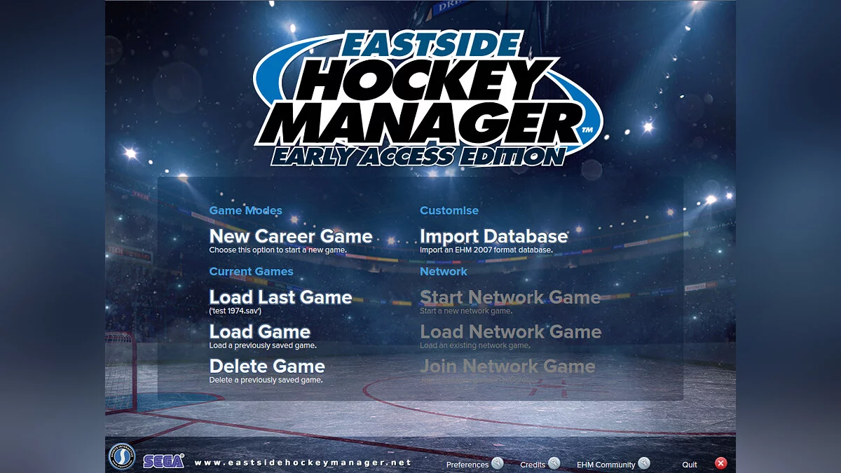 Скриншот из игры Eastside Hockey Manager - 8