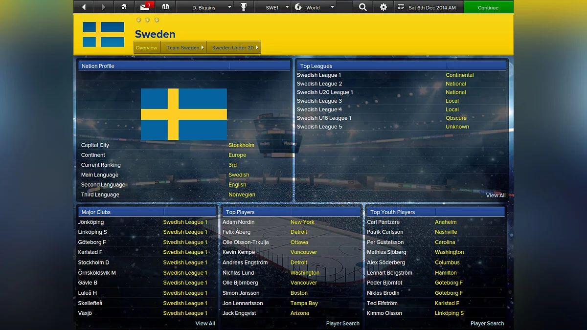 Скриншот из игры Eastside Hockey Manager - 15