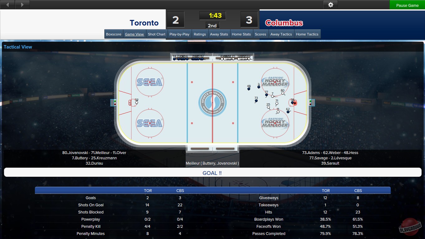 Скриншот из игры Eastside Hockey Manager - 14