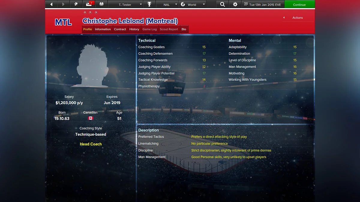 Скриншот из игры Eastside Hockey Manager - 5