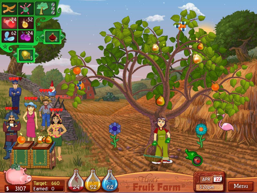 Скриншот из игры Flora's Fruit Farm - 10