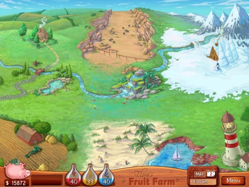 Скриншот из игры Flora's Fruit Farm - 5