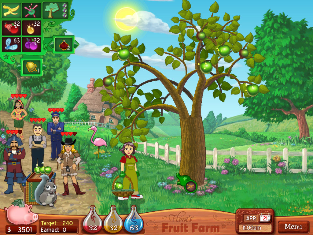 Скриншот из игры Flora's Fruit Farm - 19