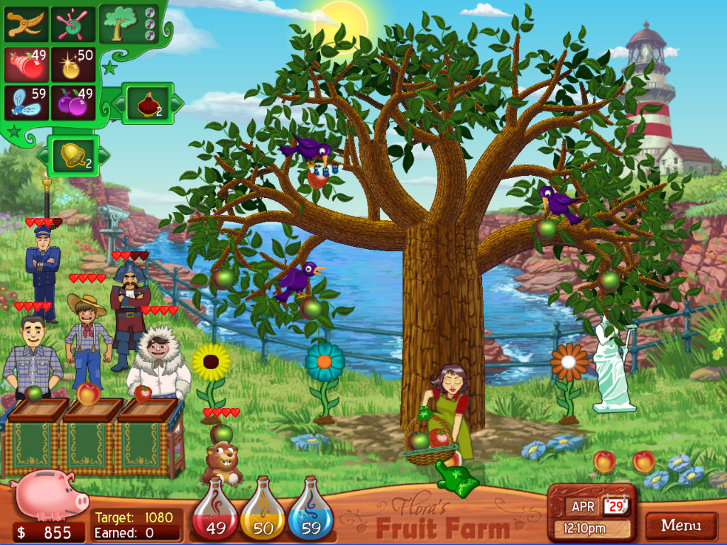 Скриншот из игры Flora's Fruit Farm - 8