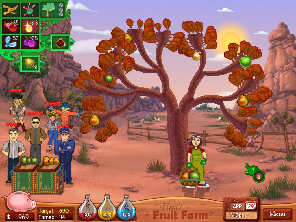 Скриншот из игры Flora's Fruit Farm - 13