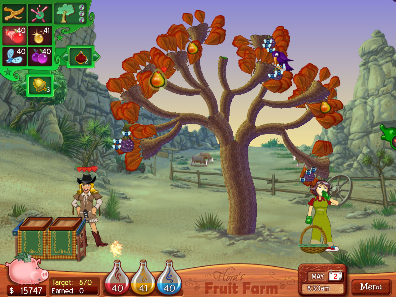 Скриншот из игры Flora's Fruit Farm - 2