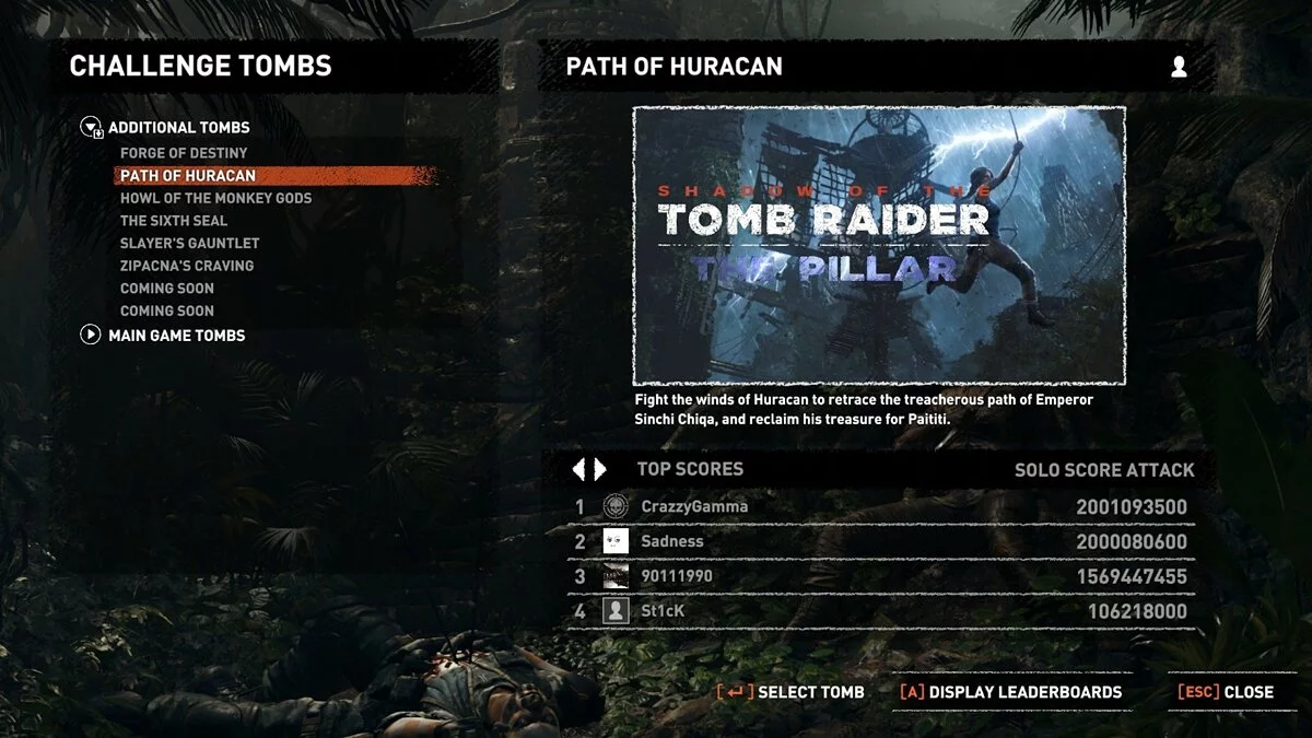 Скриншот из игры Shadow of the Tomb Raider: The Pillar - 12