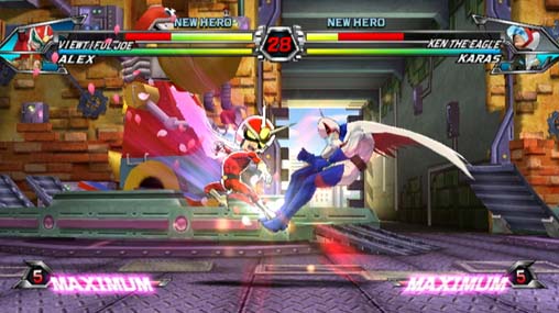 Скриншот из игры Tatsunoko VS. Capcom: Ultimate All Stars - 139