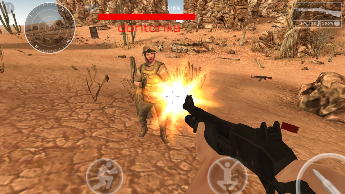 Скриншот из игры Natural Born Soldier - 4