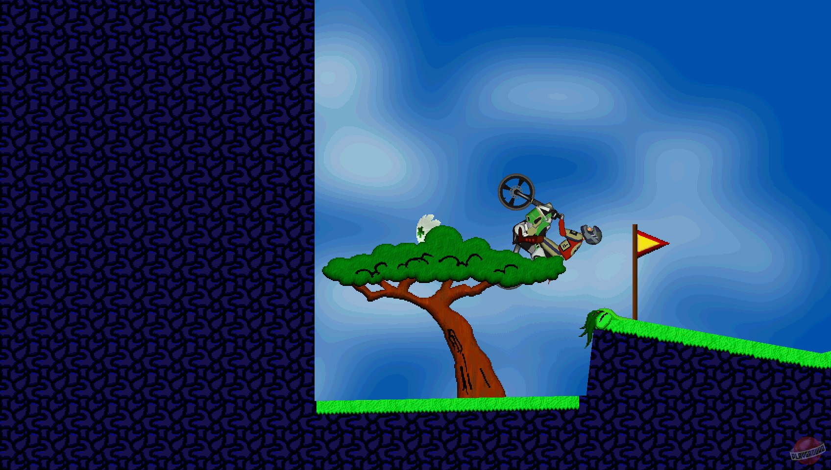 Скриншот из игры Elasto Mania - 7