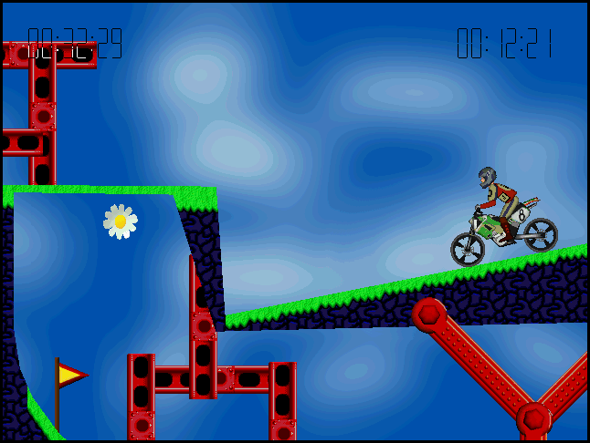 Скриншот из игры Elasto Mania - 1