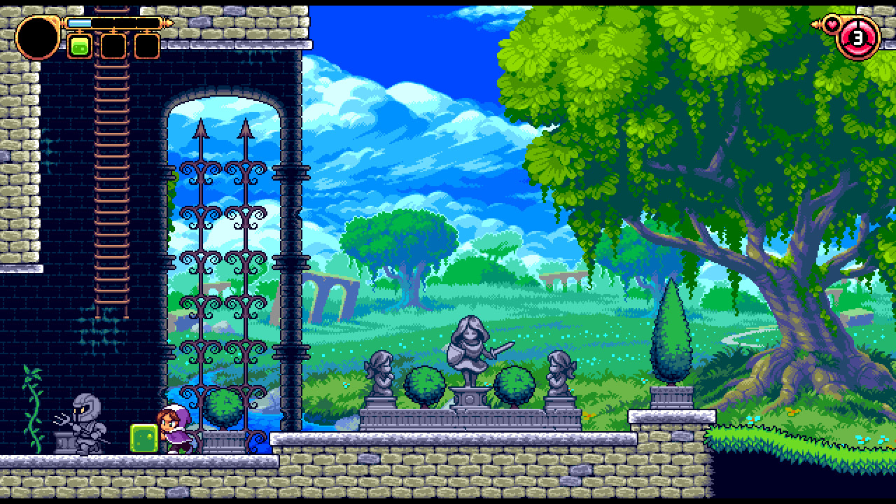 Скриншот из игры Alwa's Legacy - 1