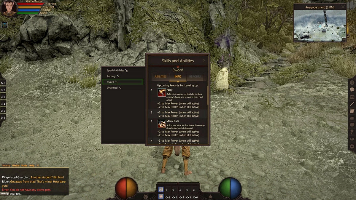 Скриншот из игры Project Gorgon - 13