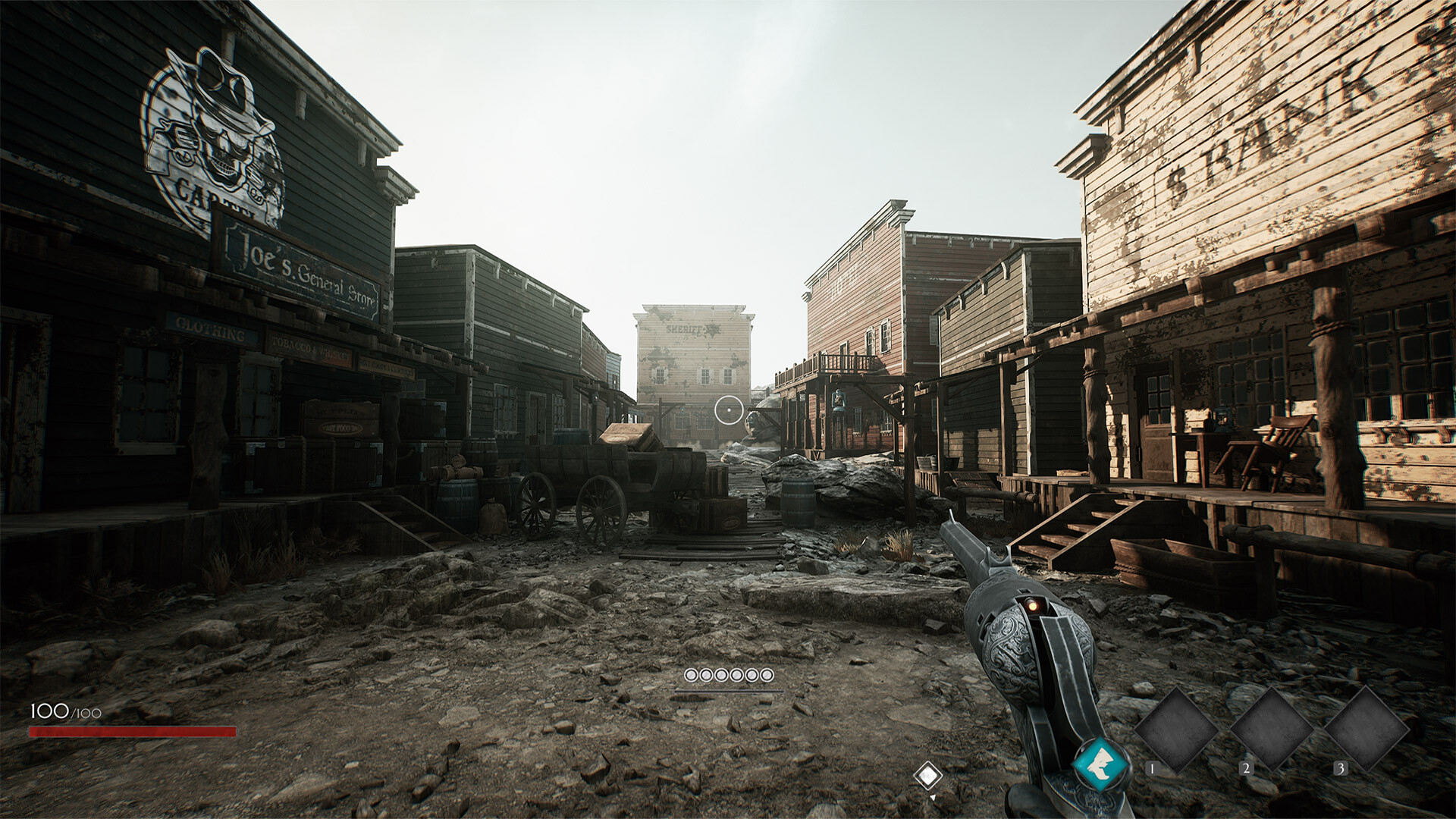 Скриншот из игры Soulslinger: Envoy of Death - 1