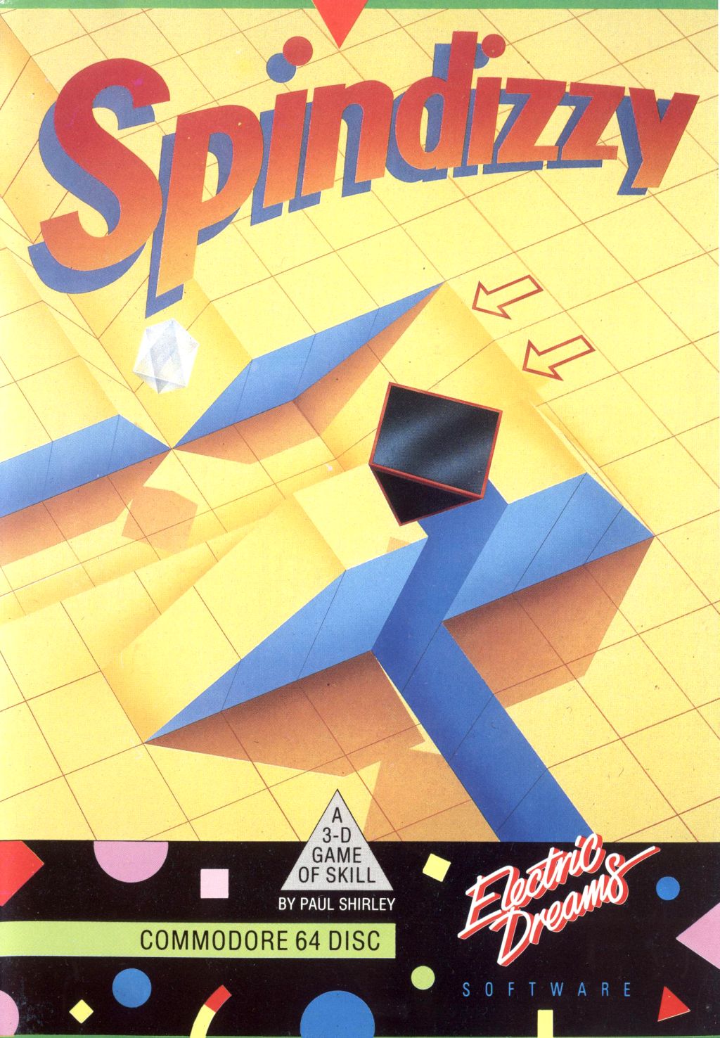 Обложка игры Spindizzy