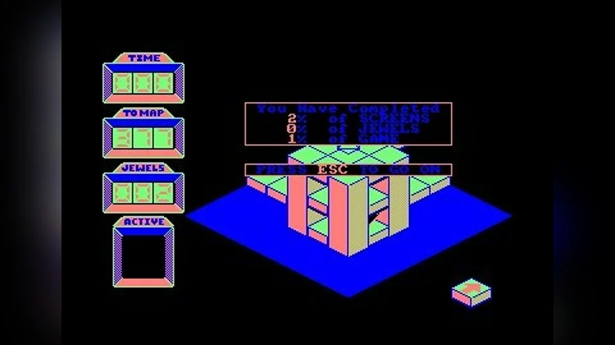 Скриншот из игры Spindizzy - 6