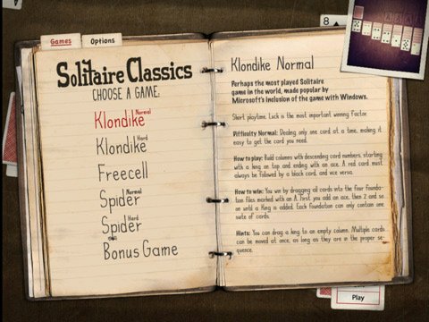 Скриншот из игры Solitaire Classics - 3