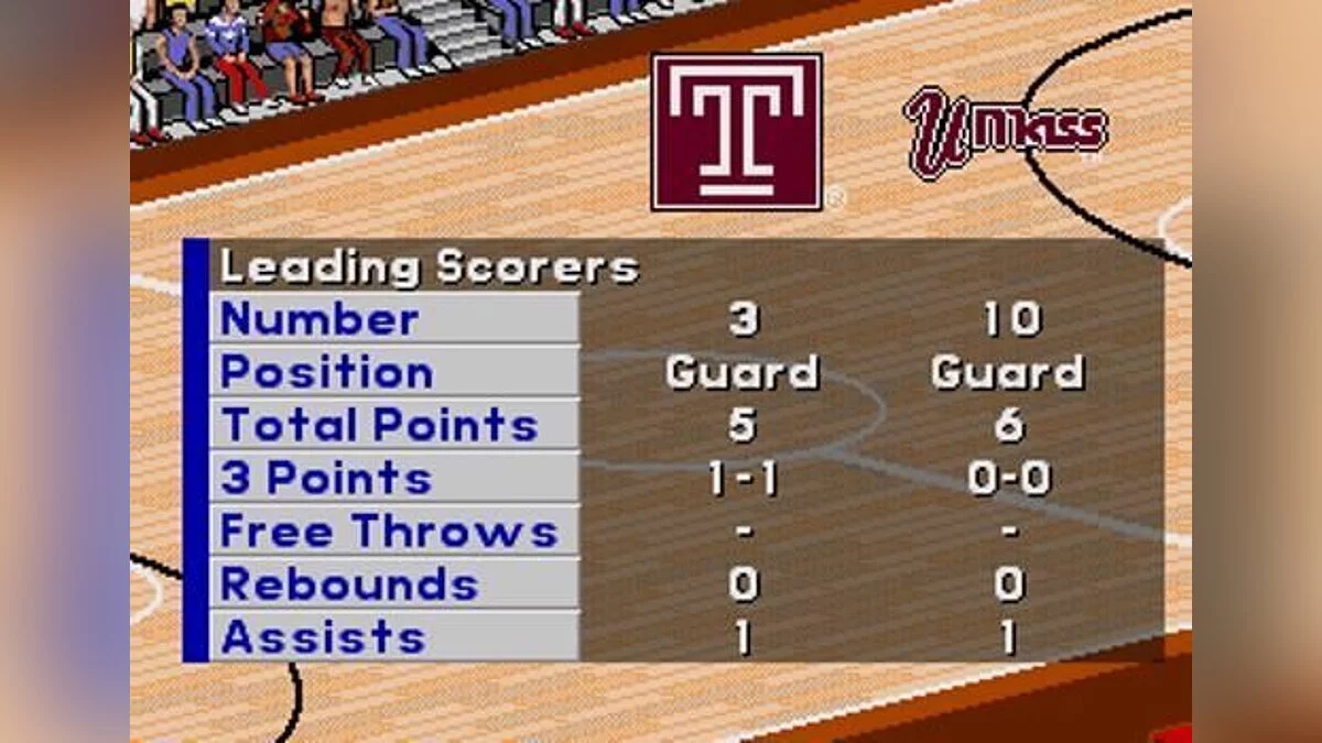 Скриншот из игры Coach K College Basketball - 2