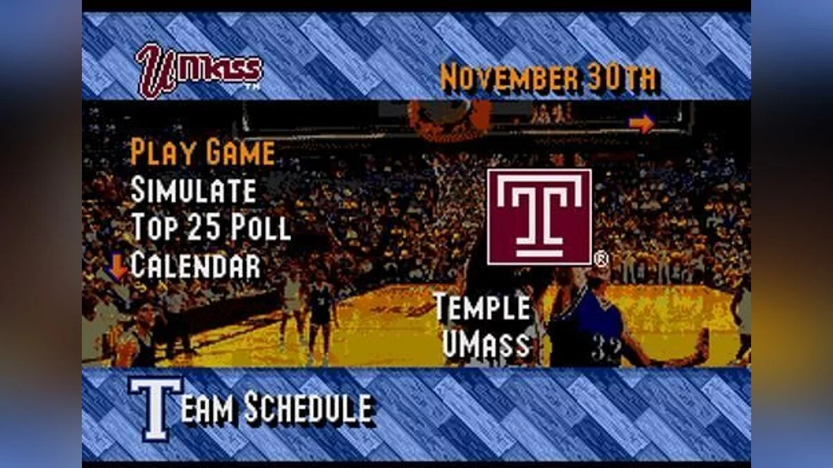 Скриншот из игры Coach K College Basketball - 8