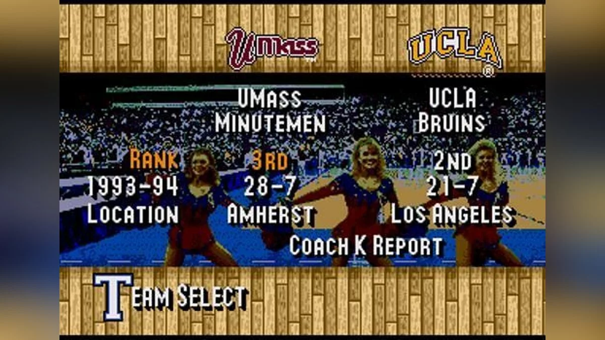 Скриншот из игры Coach K College Basketball - 4