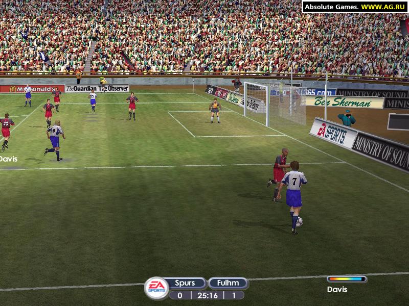 Скриншот из игры FIFA 2002 - 22