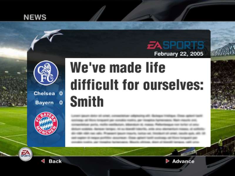 Скриншот из игры UEFA Champions League 2004-2005 - 39