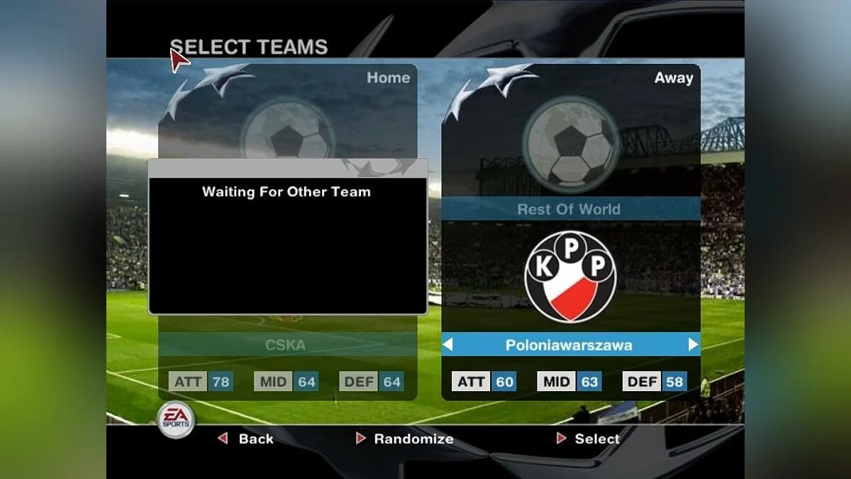 Скриншот из игры UEFA Champions League 2004-2005 - 4