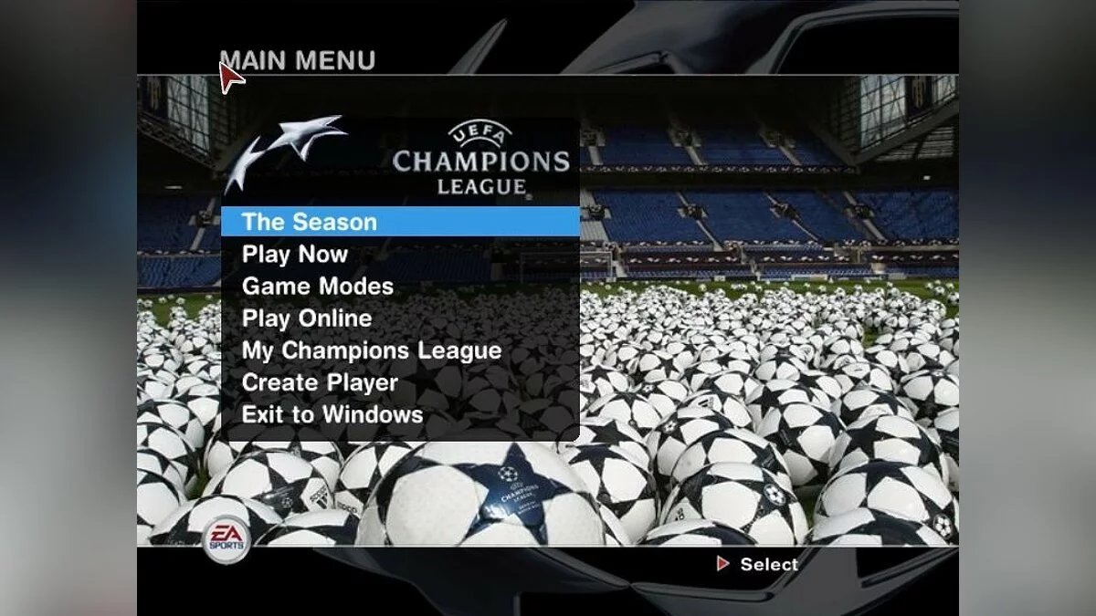 Скриншот из игры UEFA Champions League 2004-2005 - 8