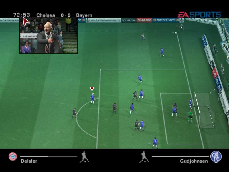 Скриншот из игры UEFA Champions League 2004-2005 - 65