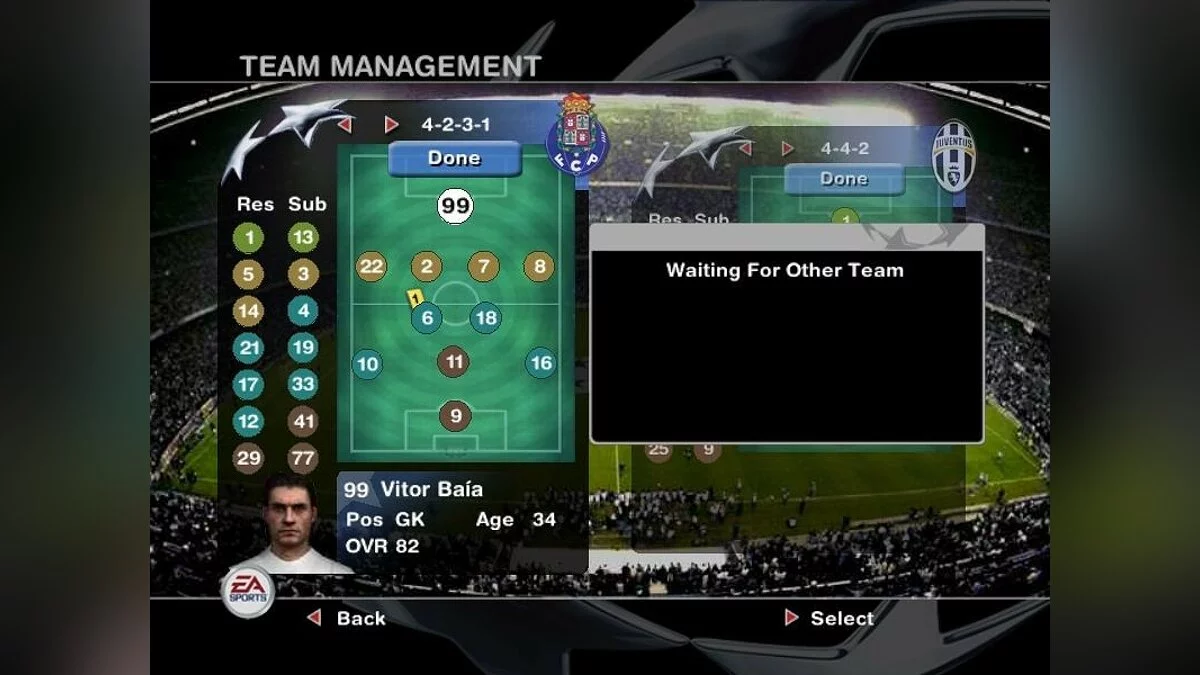 Скриншот из игры UEFA Champions League 2004-2005 - 30