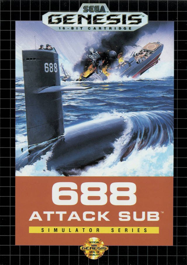 Обложка игры 688 Attack Sub