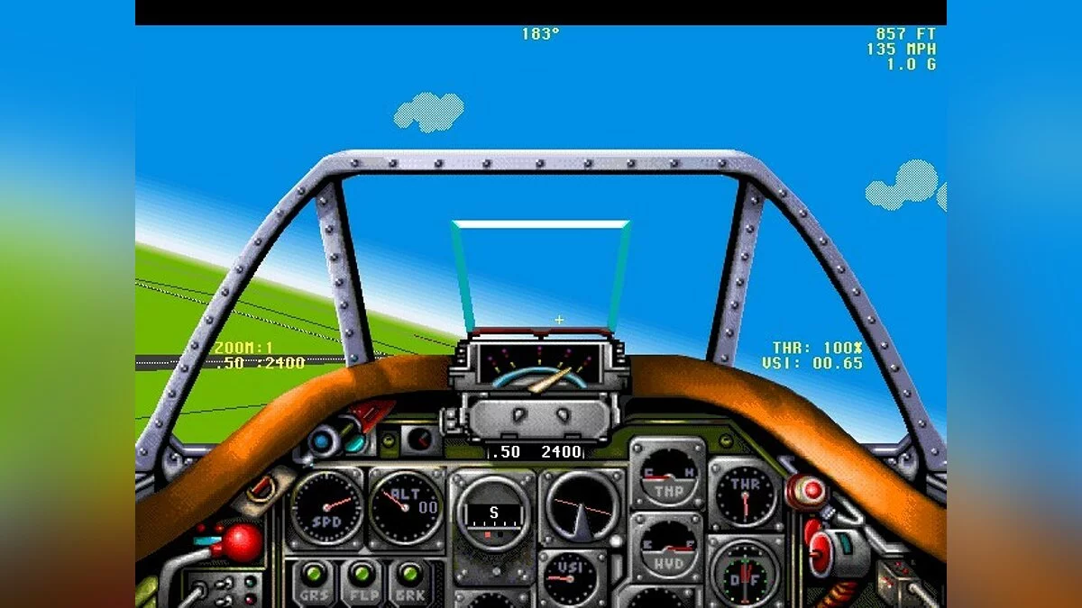 Скриншот из игры Chuck Yeager's Air Combat - 9