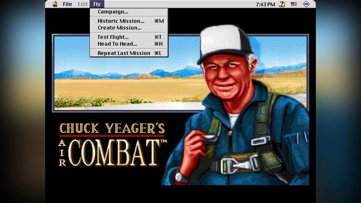 Скриншот из игры Chuck Yeager's Air Combat - 2