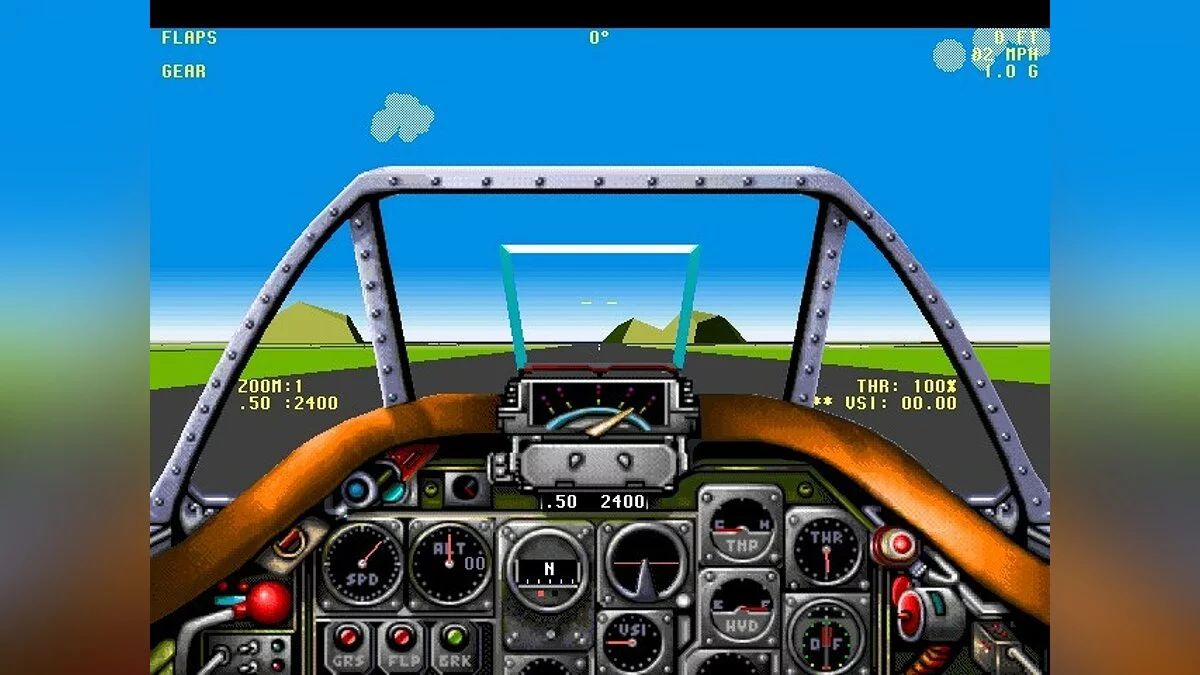 Скриншот из игры Chuck Yeager's Air Combat - 8