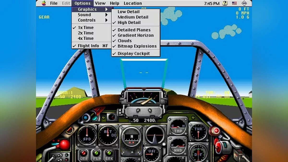 Скриншот из игры Chuck Yeager's Air Combat - 7