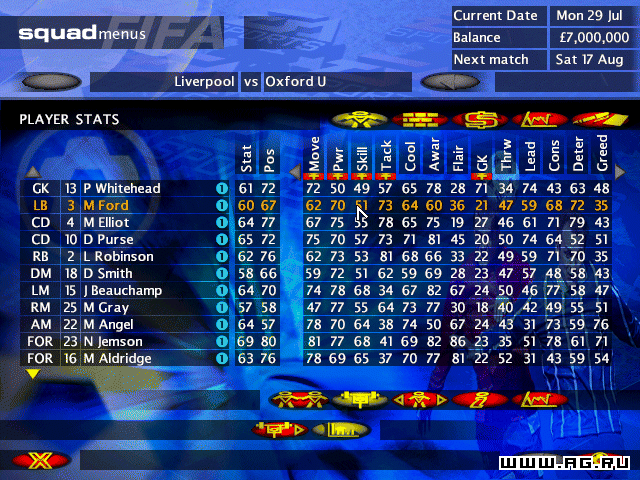 Скриншот из игры FIFA Soccer Manager - 4