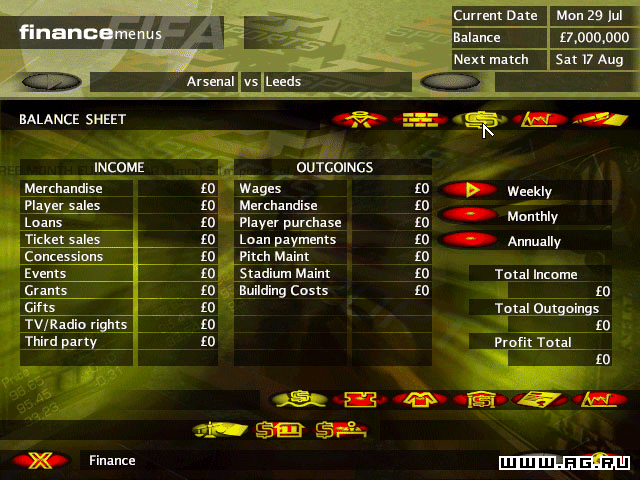 Скриншот из игры FIFA Soccer Manager - 6