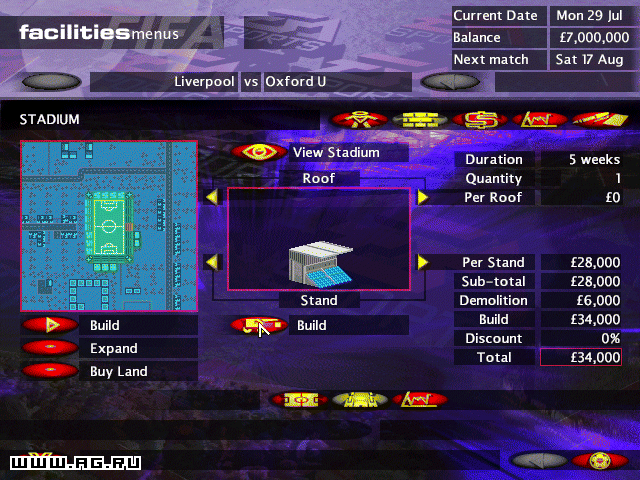 Скриншот из игры FIFA Soccer Manager - 9