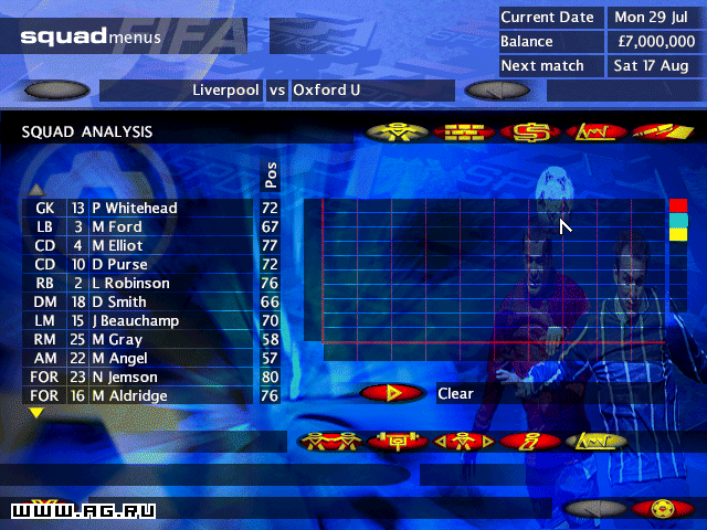Скриншот из игры FIFA Soccer Manager - 26