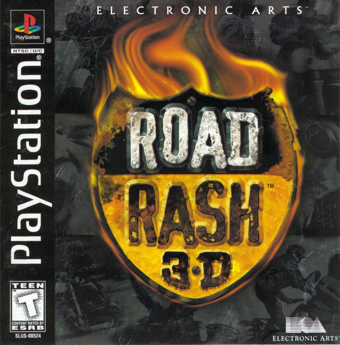 Обложка игры Road Rash 3-D