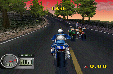 Скриншот из игры Road Rash 3-D - 10